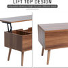 Lift Top Coffee Table With Storage Coffee Cabinet Tea Table For Living Room Large Modern Wooden Table