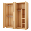 Wooden Wardrobe Cabinet Clothes Closet Drawer Bedroom Armoire Organizer Big Closet