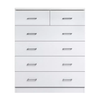 White Chest of Drawers Modern 2001