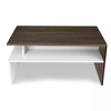 Modern Console Table Coffee Table 2-tier Rectangular Storage Open Shelf Table for Living Room Sitting Room Home Furniture