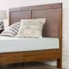 Home Bedroom Furniture Modern MDF Bed Frame Wooden King Bed