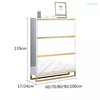 New Smart Shoe Cabinet Ultra Thin Shoe Cabinet Slim Slip Down Shoe Racks Cabinets Modern Luxury Nordic Living Room Furniture