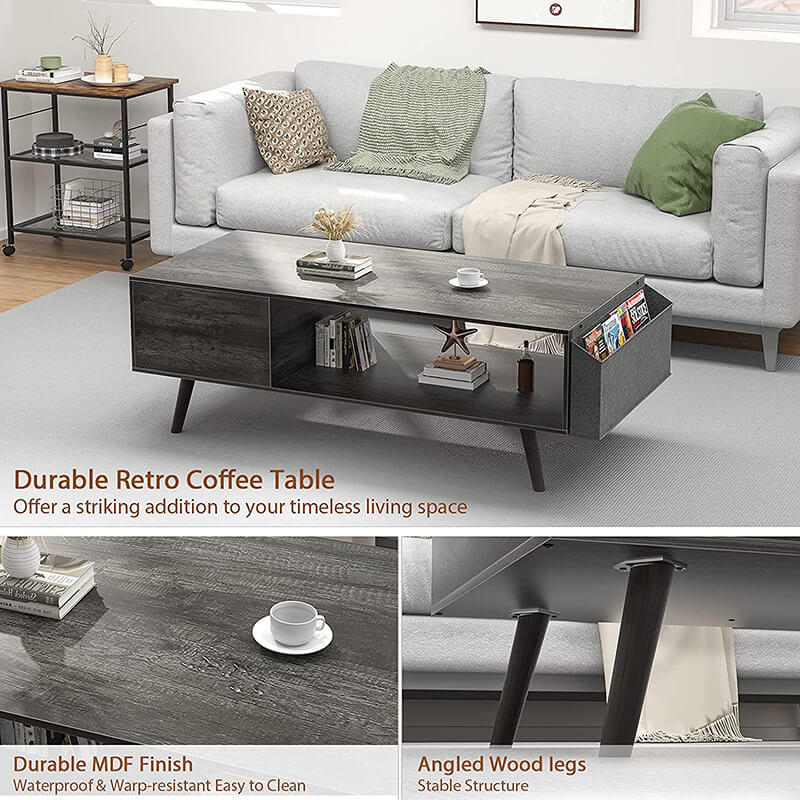 High Quality Coffee Table Coffee Desk With Drawer And Storage Used For Living Room
