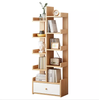 Bookshelf Floor Simple Storage Shelf Bookcase Cabinet