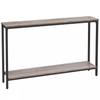 Industrial Entryway Wooden Console Table Modern for in Foyer Hallway Living Room Furniture with Shelf Low Price Sale