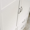 Sauder Large Storage Cabinet Soft White Finish