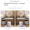 Nordic Light luxury bedroom dressing table modern minimalist storage cabinet integrated Minimalist makeup table