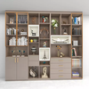 Hot Sale Home Furniture Wholesale Book Display Shelf Easy Assembly Bookstore Wall Bookcase