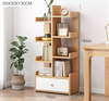 Bookshelf Floor Simple Storage Shelf Bookcase Cabinet