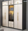 Modern bedroom furniture french wardrobe built in closet portable wardrobe