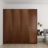 Factory Outlet Wardrobe Engineering Supply Customized Fitted Wardrobe