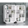 Advanced Custom Design Modern Full Open Wood White Office Meeting Room Filing Cabinet Storage