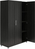 Ameriwood Home Systembuild Evolution Camberly Framed 3 Door Wardrobe, Black Oak