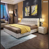 Simple Design Soft Queen Size Bed Leather 1.8 M Double Bed Furniture Solid Wood Multifunction Bed Furniture Storage