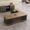 Chinese Factory Hot Sale Office Furniture Wooden Desk Panel Ceo Executive Office Tables