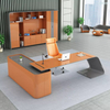Modern design Small desk office CEO office table at manager Boss Office furniture commercial furniture