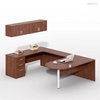 Factory Cheap Custom Wholesale Easy Assembly office desk u shape With Cabinet Modern Presidential Executive Desk