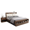 King Queen Size Storage MDF Bed for Home Furniture