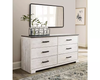 Modern Fashionable Chest of Drawer 8 Drawers Wooden Chest Cabinet Storage Cabinet Dresser Bedside Table