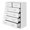 White Chest of Drawers Modern 2001