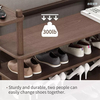 Modern shoe rack cabinet storage wooden shoe rack design Suitable for living rooms bedroom