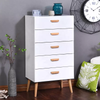 White Sideboard Modern Simple Living Room Cabinet Drawer of Chest