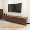 Retro Chinese Solid Wooden Decorative Antique Traditional Home Furniture TV Stand