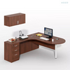 Factory Cheap Custom Wholesale Easy Assembly office desk u shape With Cabinet Modern Presidential Executive Desk