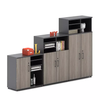 Office Furniture Equipment Vertical Mobile Door File Cabinet Wood Storage 4 Tier Filing Cabinet