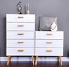 White Sideboard Modern Simple Living Room Cabinet Drawer of Chest