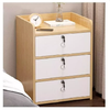 Hot Selling Furniture Nightstand Cheap Bedside Cabinet Panel with Drawers with Wholesale Price