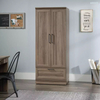 Modern two doors bedroom MDF wardrobe design with mirror storage cabinet bedroom furniture