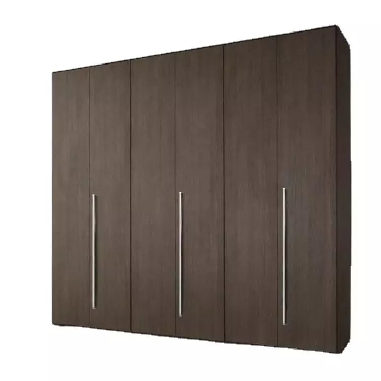 large storage modern design 4 doors wooden wardrobe for bedroom