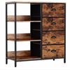 Custom Wooden Living Room Cabinets Chest Of Drawers 5 Drawers Color Optional