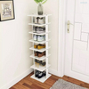 360 Degree Rotating Wooden Shoe Rack Storage Cabinet Modern Shoe Racks & Stands Shoe Display Rack