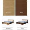Dabul size of bed modern home furniture solid wood bed frame beds with storage