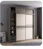 Furniture Set Movable Large Cabinet 2022 Modern Custom Built Wooden Walk In Sliding Door Bedroom Wardrobe Closet