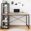 space saving corner laptop stand sit stand study writing work desk for kid wooden l shaped office desk with shelves
