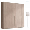 Furniture Set Movable Large Cabinet 2022 Modern Custom Built Wooden Walk In Sliding Door Bedroom Wardrobe Closet