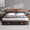 2022 Hot Sale Modern Bedroom Sets Wedding Furniture Luxury European King Queen Size Solid MDF Bed