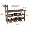 Modern shoe rack cabinet storage wooden shoe rack design Suitable for living rooms bedroom