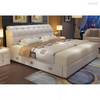 Simple Design Soft Queen Size Bed Leather 1.8 M Double Bed Furniture Solid Wood Multifunction Bed Furniture Storage
