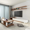 hot sale new design simple classic wooden wall cabinet living room furniture tv stand